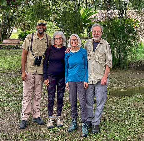 Our group: Edwin (our guide for our three-week adventure), Jill, Jane and Steve