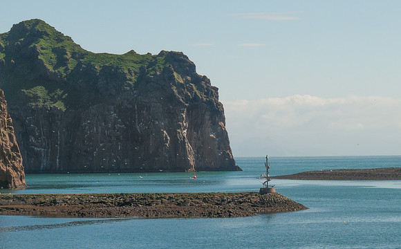 Harbor of Heimaey Island, Westman Islands (Vestmannaeyjar)