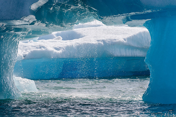 Drift Ice at Jökulsárlón glacier lagoon in Southeast Iceland