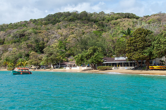 View of Blue Waters Inn, Tobago