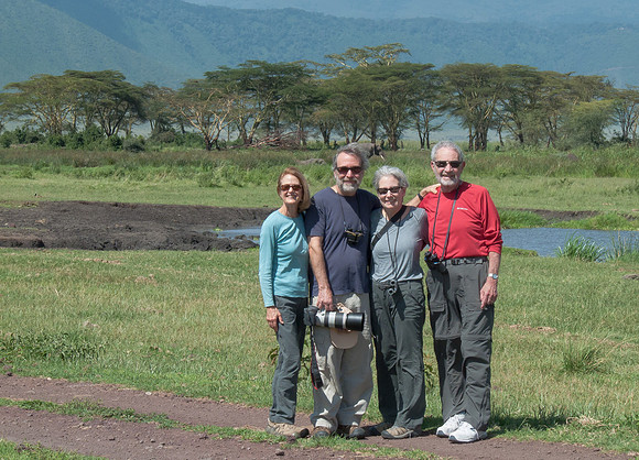 Tanzania Safari 2015: Jane, Steve, Jill and Sol