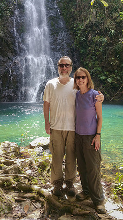 In front of Butterfly Falls