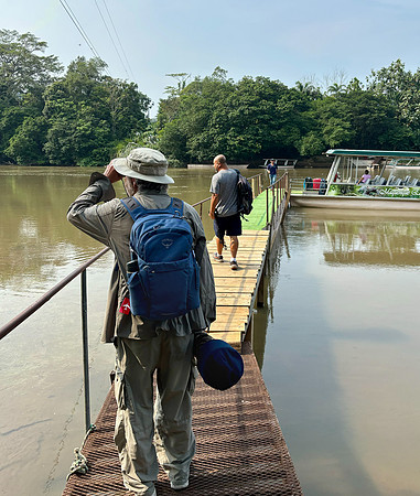 Access to our lodge (Maquenque Eco Lodge) was by boat across the San Carlos River