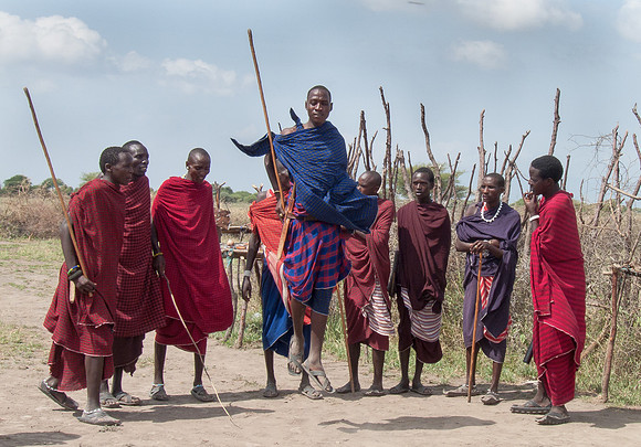 Maasai traditional dance