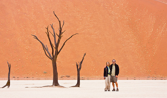 Jane & Steve at Deadvlei