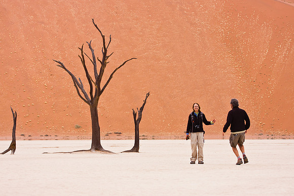 Jane & Steve at Deadvlei